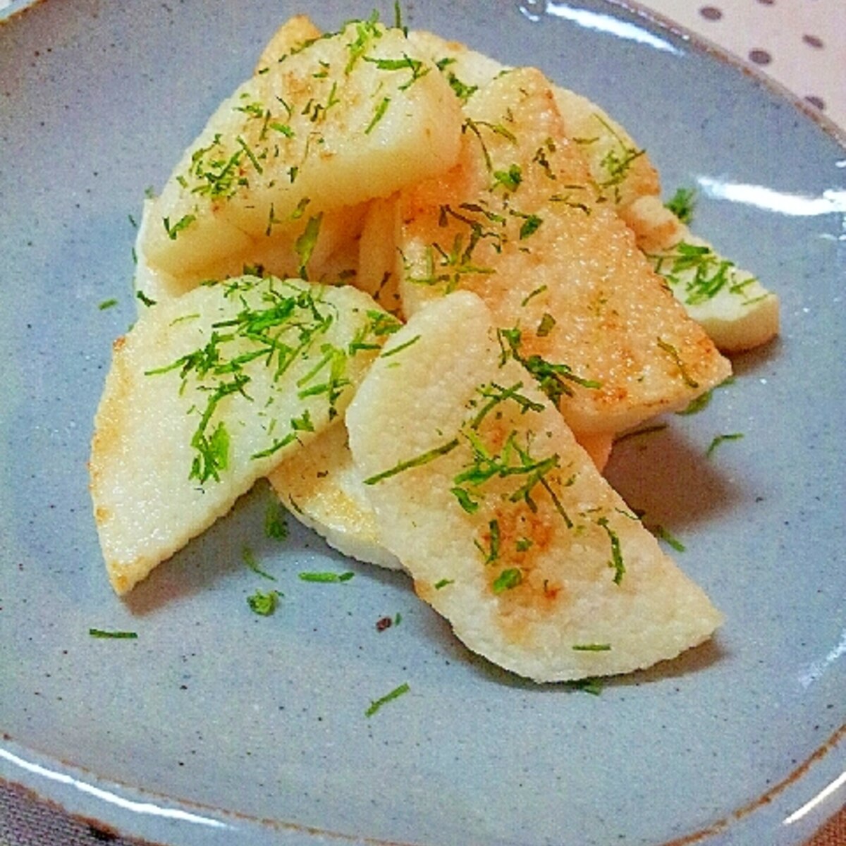 おつまみやお弁当のおかずに 焼き長芋の青海苔和え レシピ 作り方 By ラズベリっち 楽天レシピ